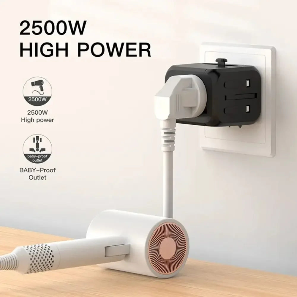 Universal Travel Adapter with USB-C