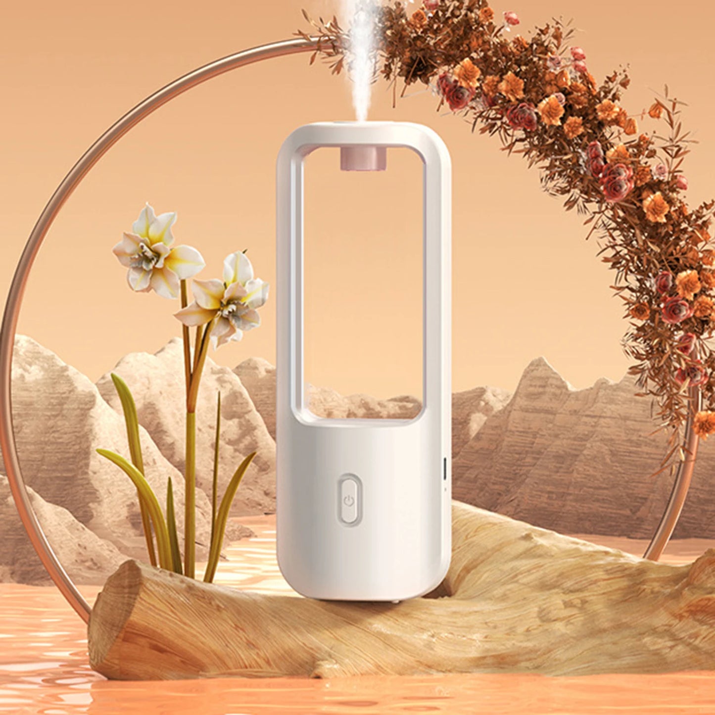 Diffuser for Essential Oils No Water Mounted/Free Standing Perfume Diffuser for Toilet
