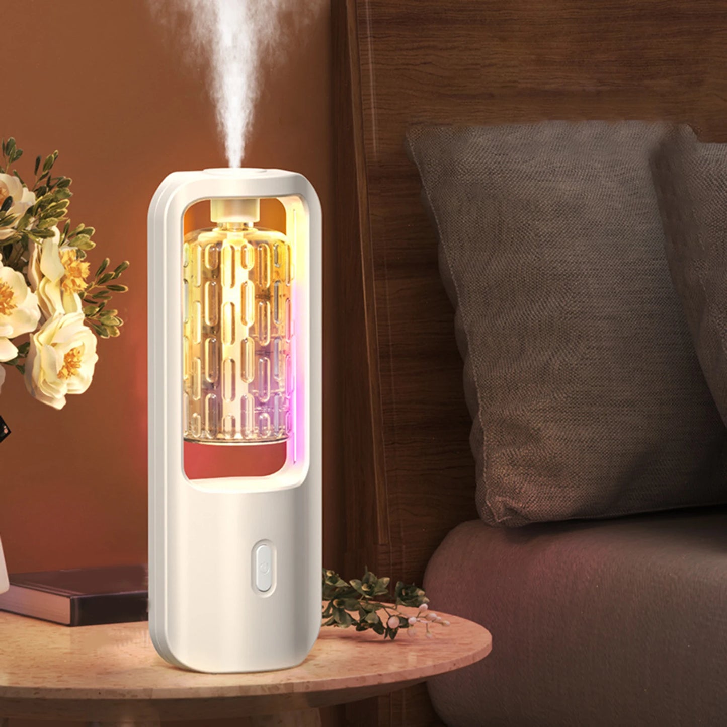Diffuser for Essential Oils No Water Mounted/Free Standing Perfume Diffuser for Toilet