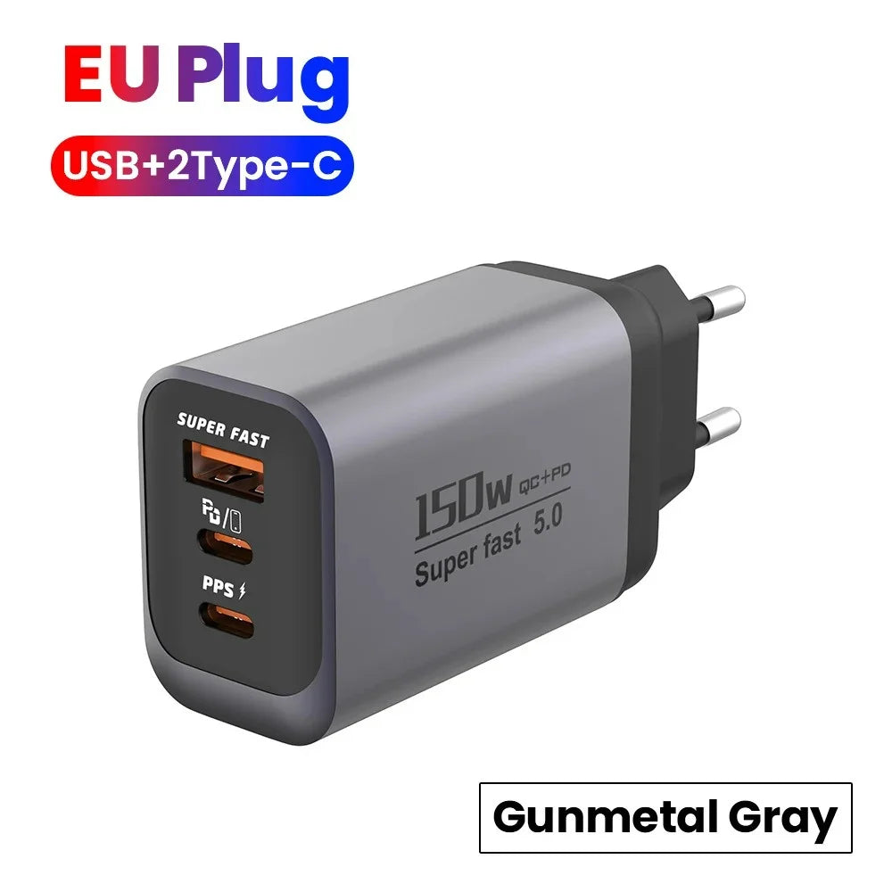 150W Super Fast Charger QC+PD