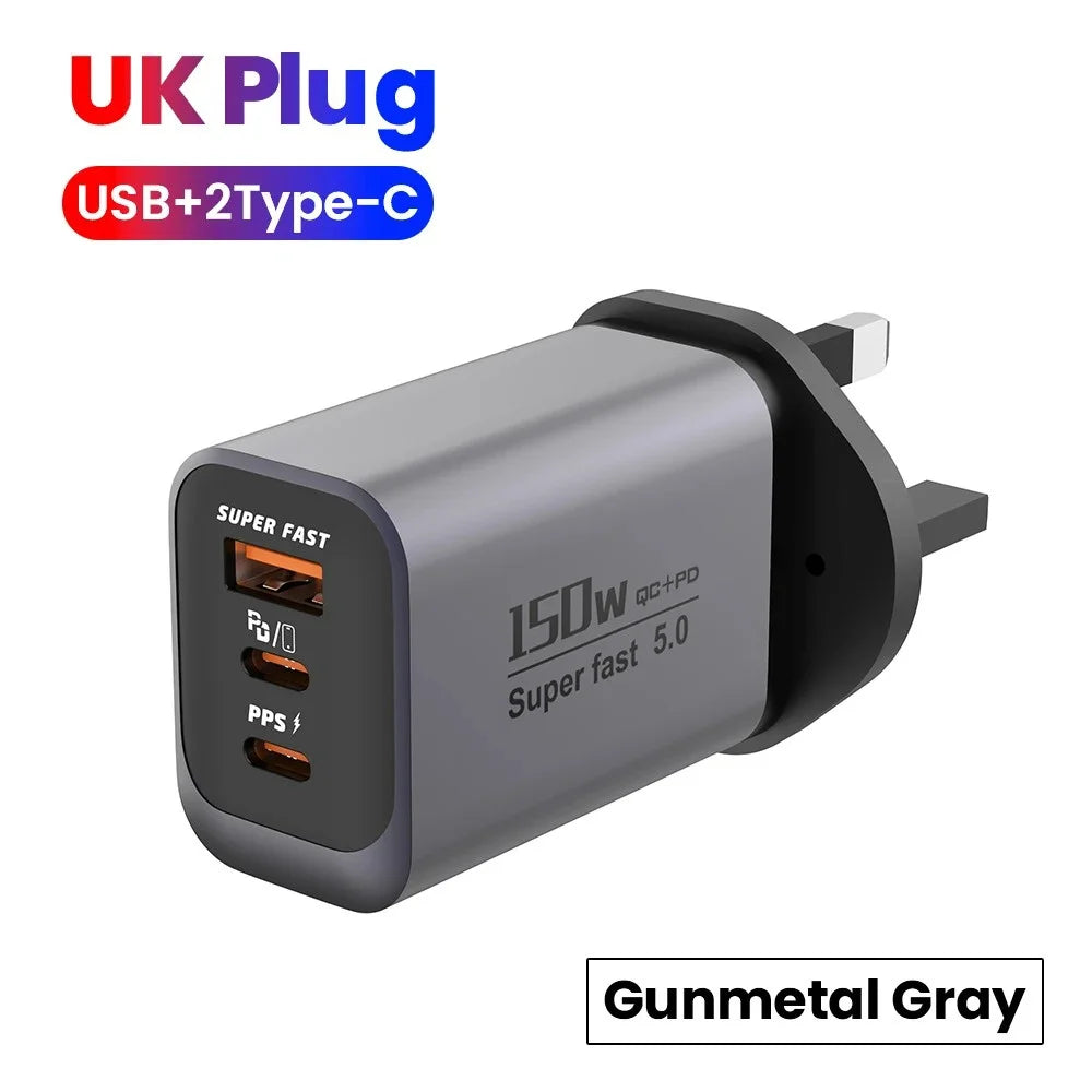 150W Super Fast Charger QC+PD