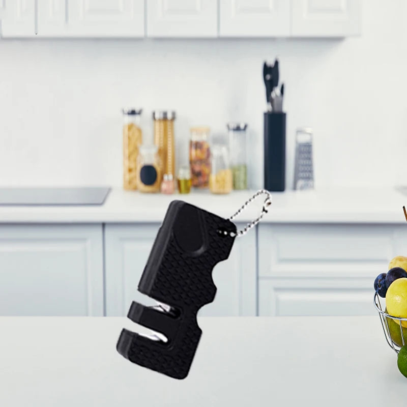 Professional 3-Stage Knife Sharpener | Multifunctional Knife & Scissor Sharpening Tool for Kitchen