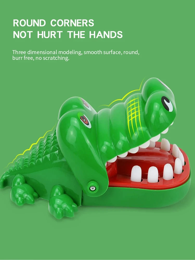 Crocodile Teeth Toys Alligator Biting Finger Dentist Classic Family Games Party Pranks Children's Lucky Game Decompression Toy