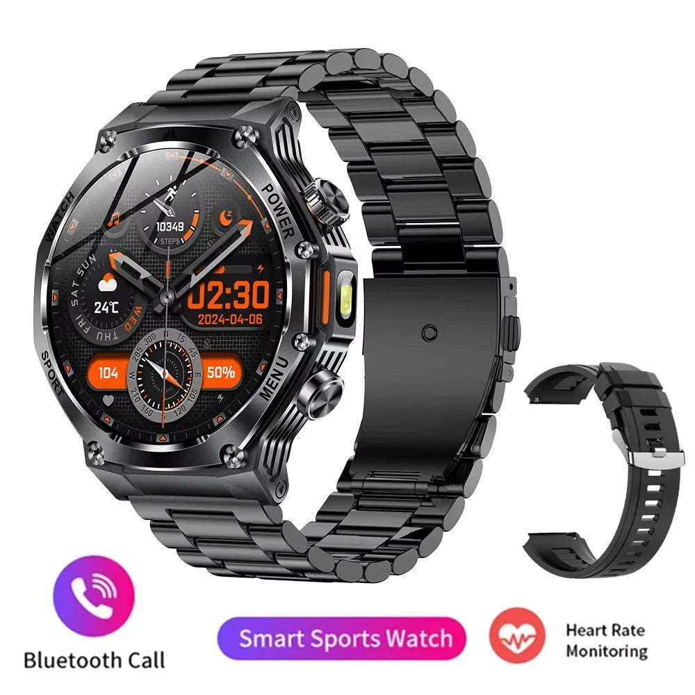 AK82 smart watch bluetooth call bluetooth call sports high definition waterproof heart rate flashlight multi-function