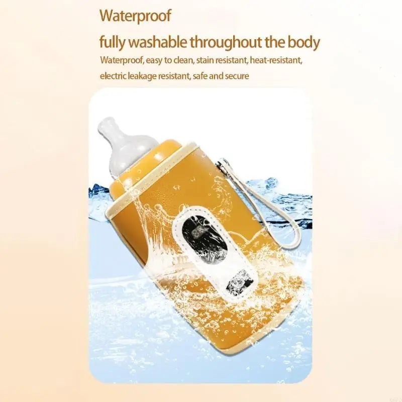 USB Rechargeable Infant Bottle Toastier Impermeable Substance Precise Heat Setting