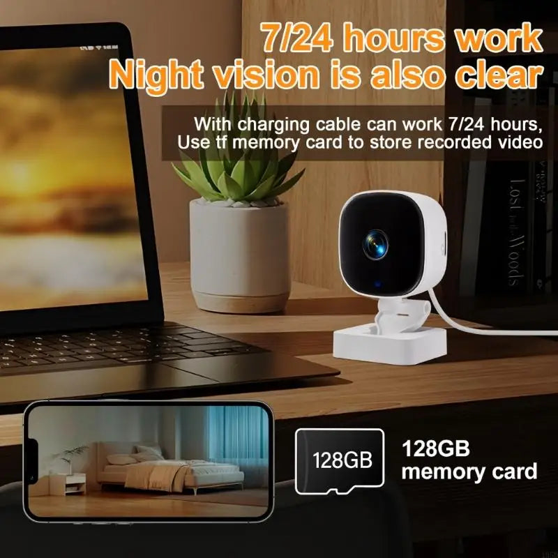 Video Wireless Baby Monitor 2.8 inch Color Security Camera 2 Way Talk Night Vision IR LED Temperature Monitoring with 8 Lullaby