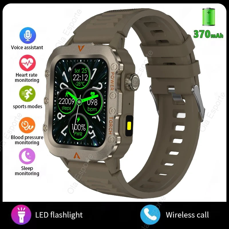 Original Men Smart Watch Bluetooth Call Fitness Clock 3ATM IP68 Swim Waterproof Sports Smartwatch for Women Xiaomi Android 2025