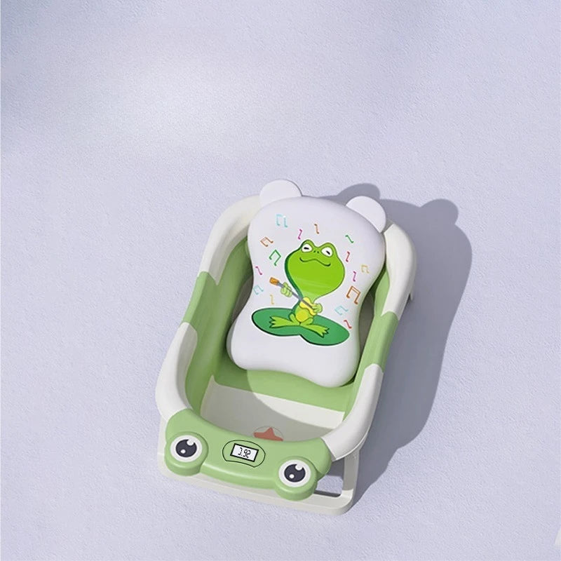 Hot Sale Children's Bath Tub Household Smart Temperature Sensing Newborn Bath Tub Folding