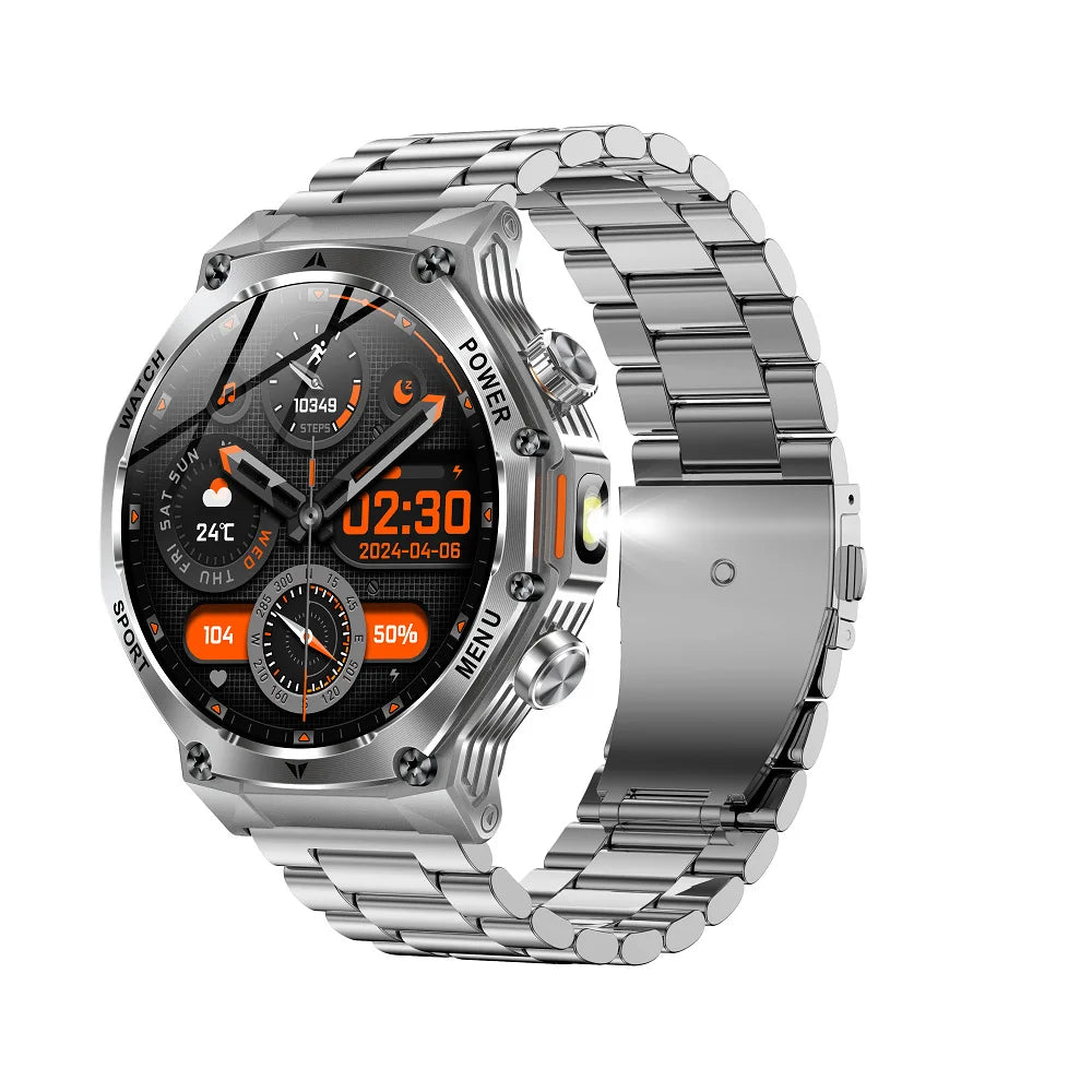 AK82 smart watch bluetooth call bluetooth call sports high definition waterproof heart rate flashlight multi-function