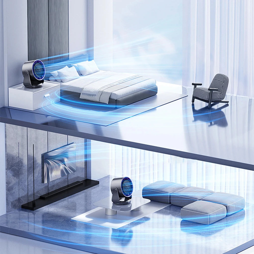 Desktop Fan USB Multifunction Electric Wall Floor Ceiling Rechargeable Silent Stand Fan Home Cooling Ventilator Fan