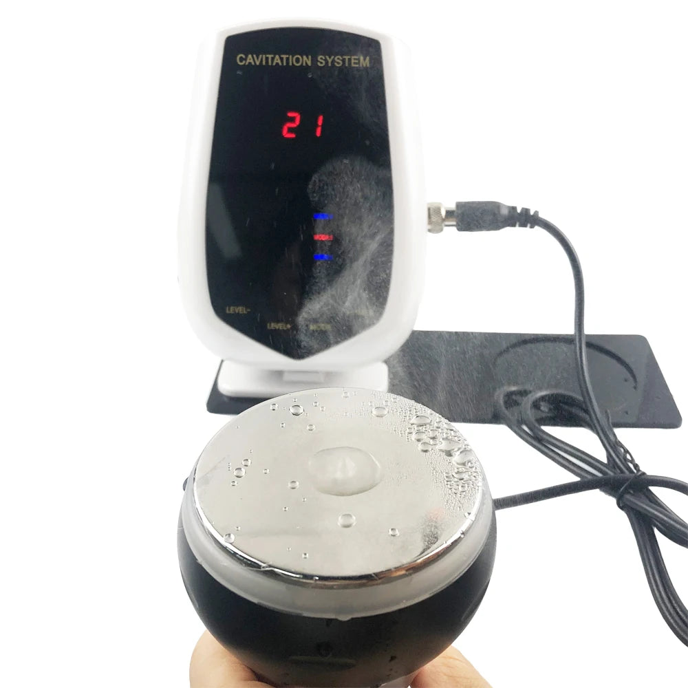 Ultrasonic Body Slimming Massager EMS Muscle Stimulator Lose Weight Radio Frequency LED RF Waist Legs Abdomen Slimming Device