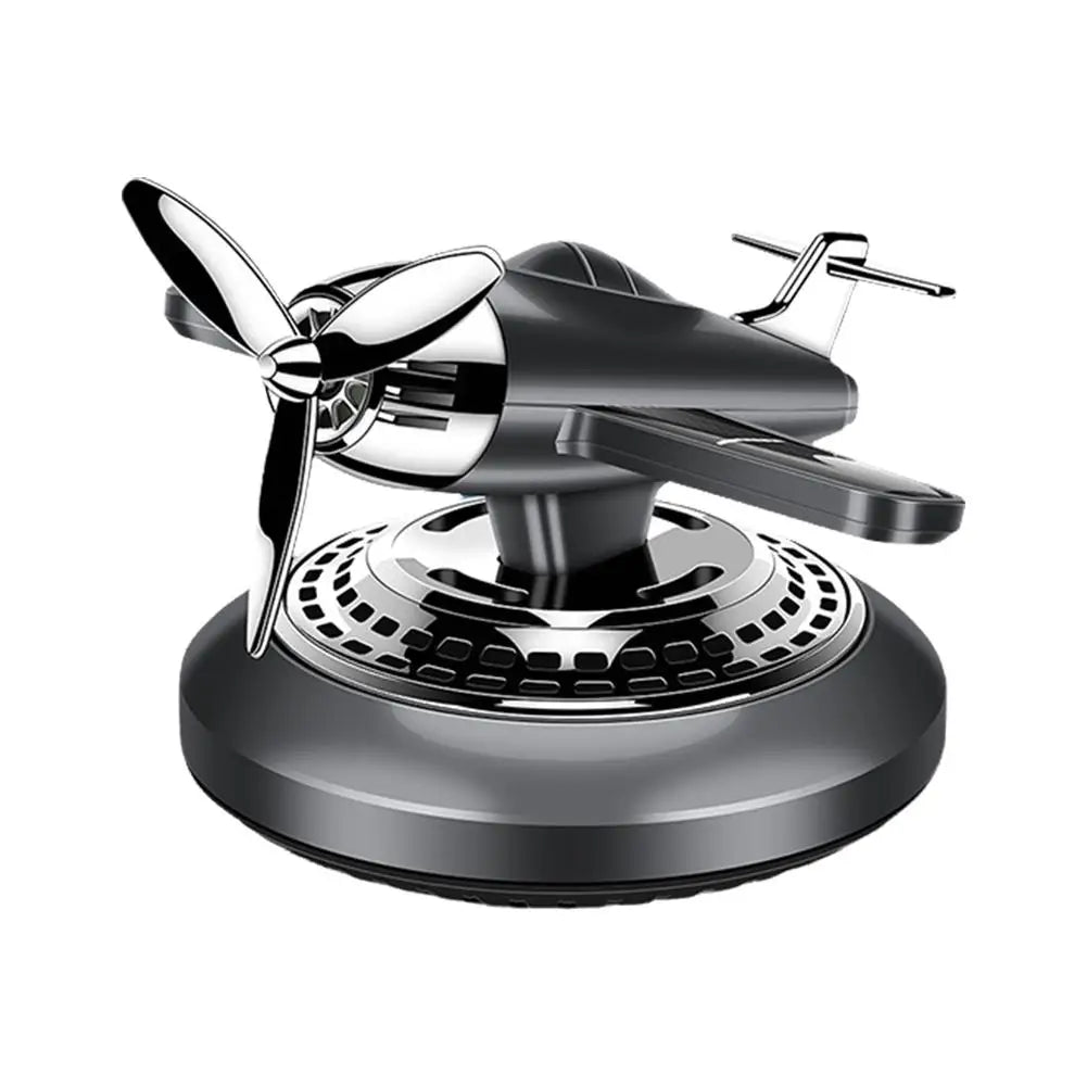 Car Vent Air Freshener Helicopter Airplane Ornaments Aromatherapy Car Air Fragrance Solar Powered Car Interior Ornament
