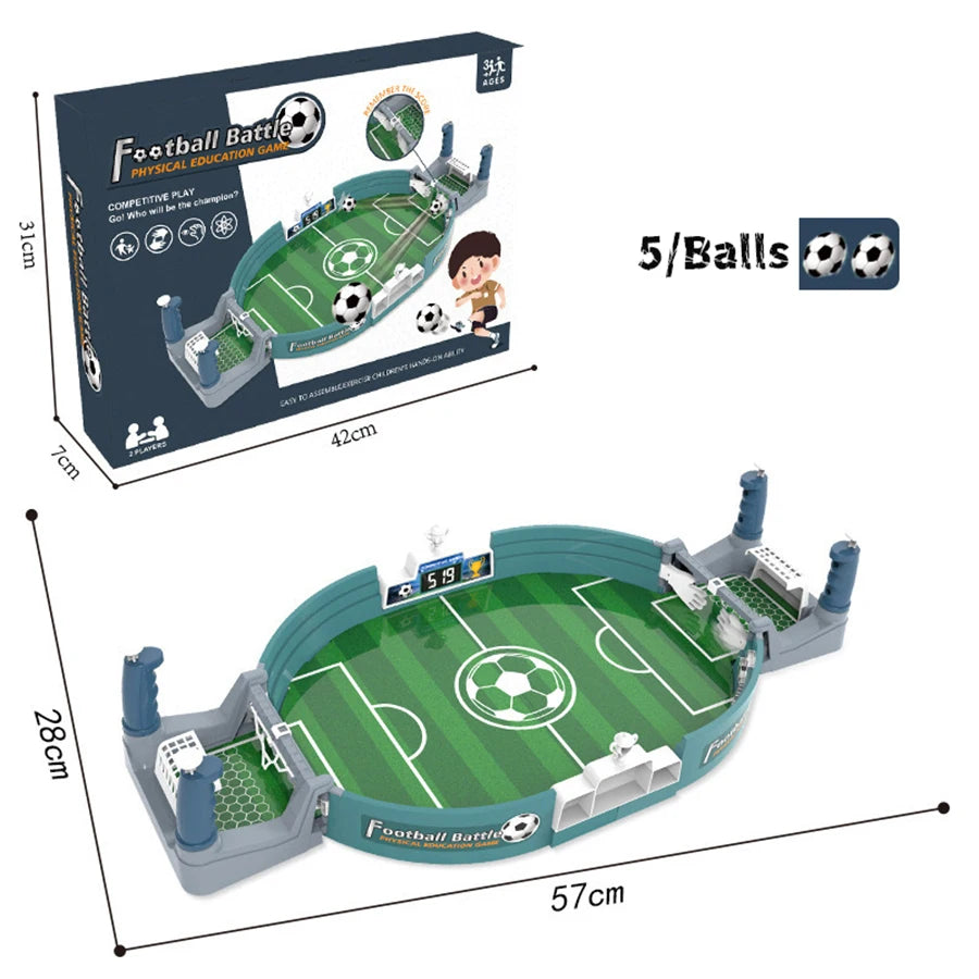 1pcs- Children Table Board Game Match Toys For Family Party Game Tabletop Play Ball Soccer ToysParent-child Interactive Soccer