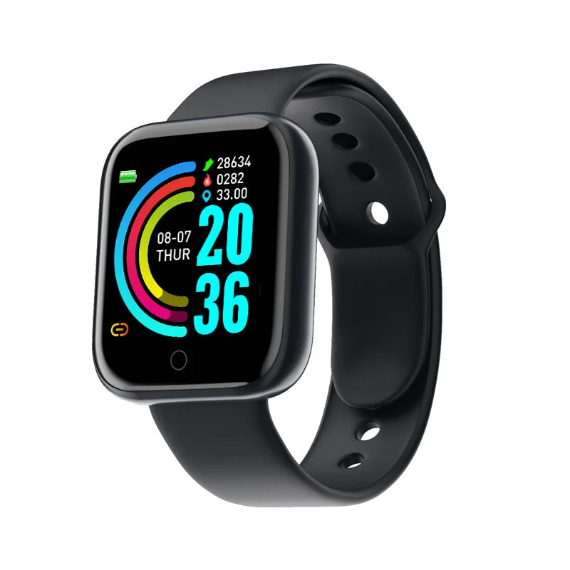 Y68 D20 Smart Watch | Bluetooth Fitness Tracker for Men & Women