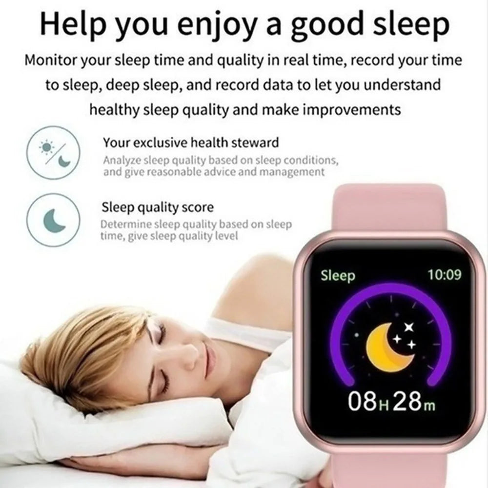 Y68 D20 Smart Watch | Bluetooth Fitness Tracker for Men & Women