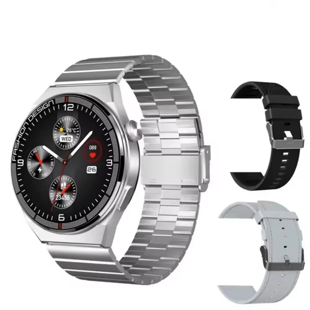 2025 NEW ARRIVAL H4 MAX Smart Watch Business Smart Watch H4 Max Reloj Inteligente 3 Straps for Men Business YMX Best Smart Watch