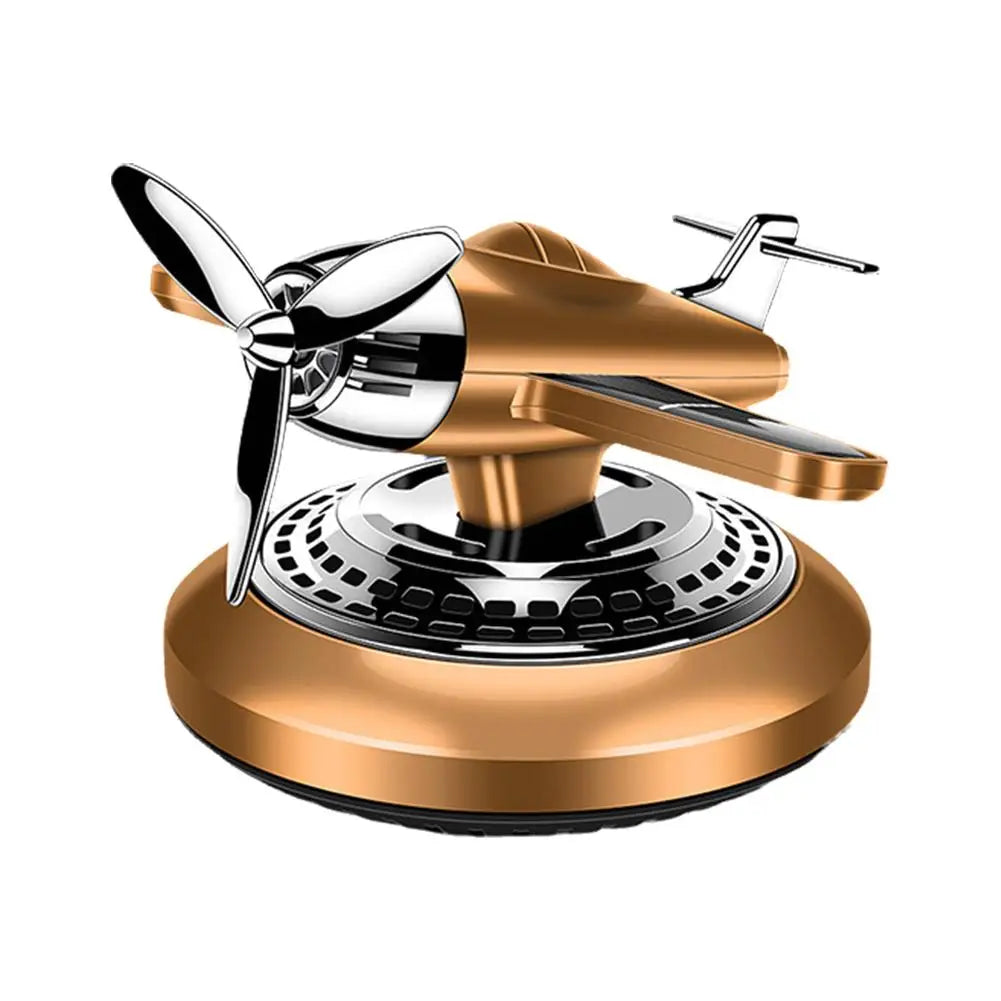 Car Vent Air Freshener Helicopter Airplane Ornaments Aromatherapy Car Air Fragrance Solar Powered Car Interior Ornament