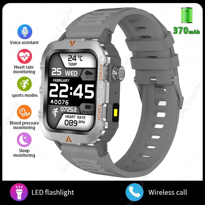 Original Men Smart Watch Bluetooth Call Fitness Clock 3ATM IP68 Swim Waterproof Sports Smartwatch for Women Xiaomi Android 2025