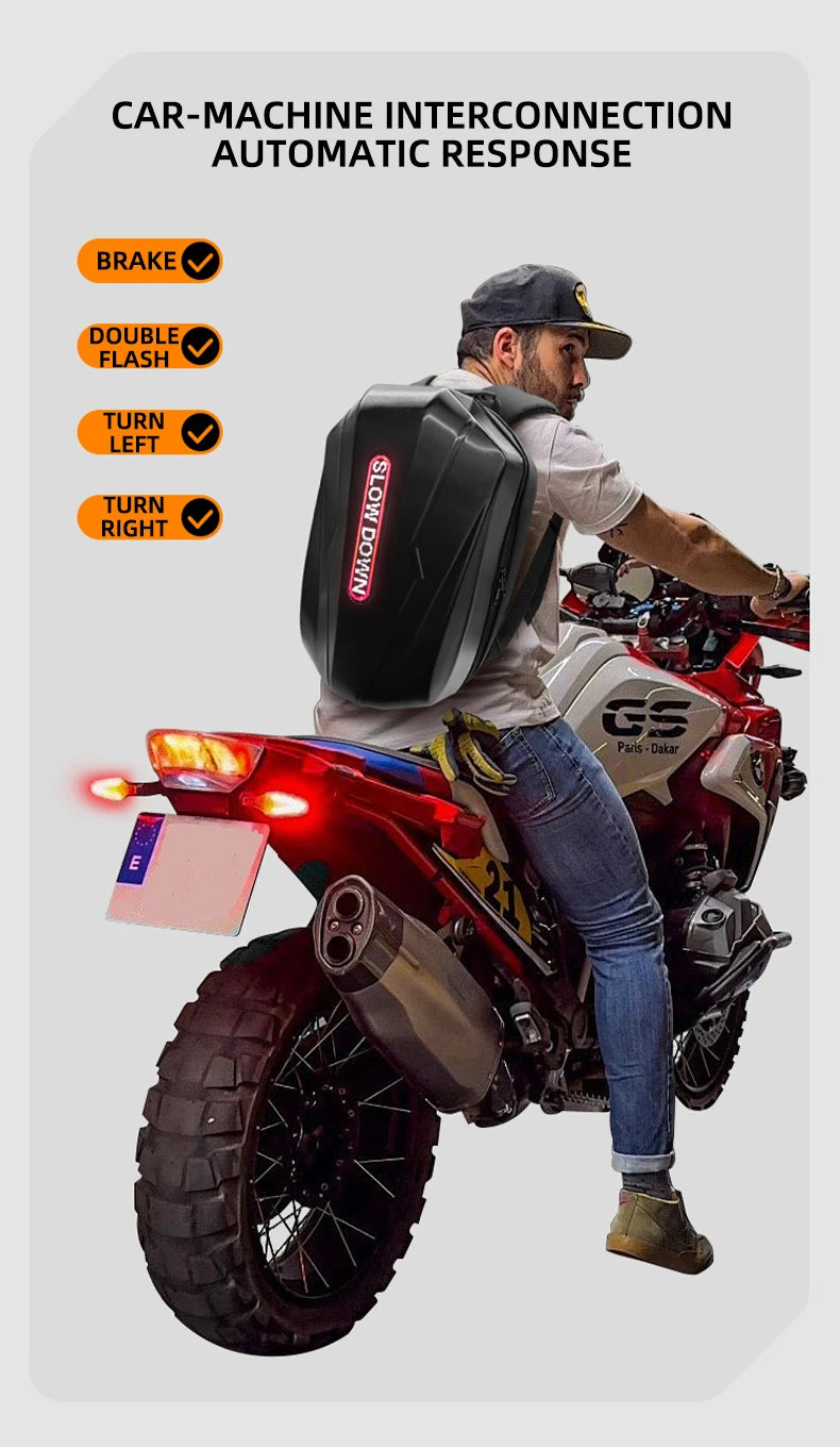 LED Display Backpack APP Control Laptop Backpack Business Travel Men DIY Smart Backpack School Woman Motorbikes Outdoor Backpack