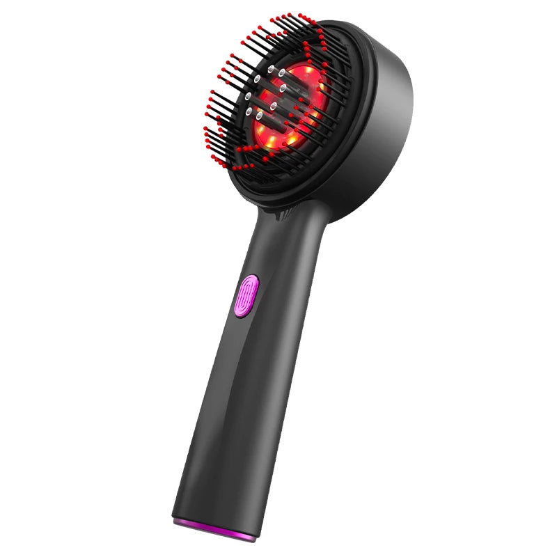 Electric Scalp Massage Comb with Red Light Therapy | Hair Growth Anti Hair Loss Massager & Oil Applicator