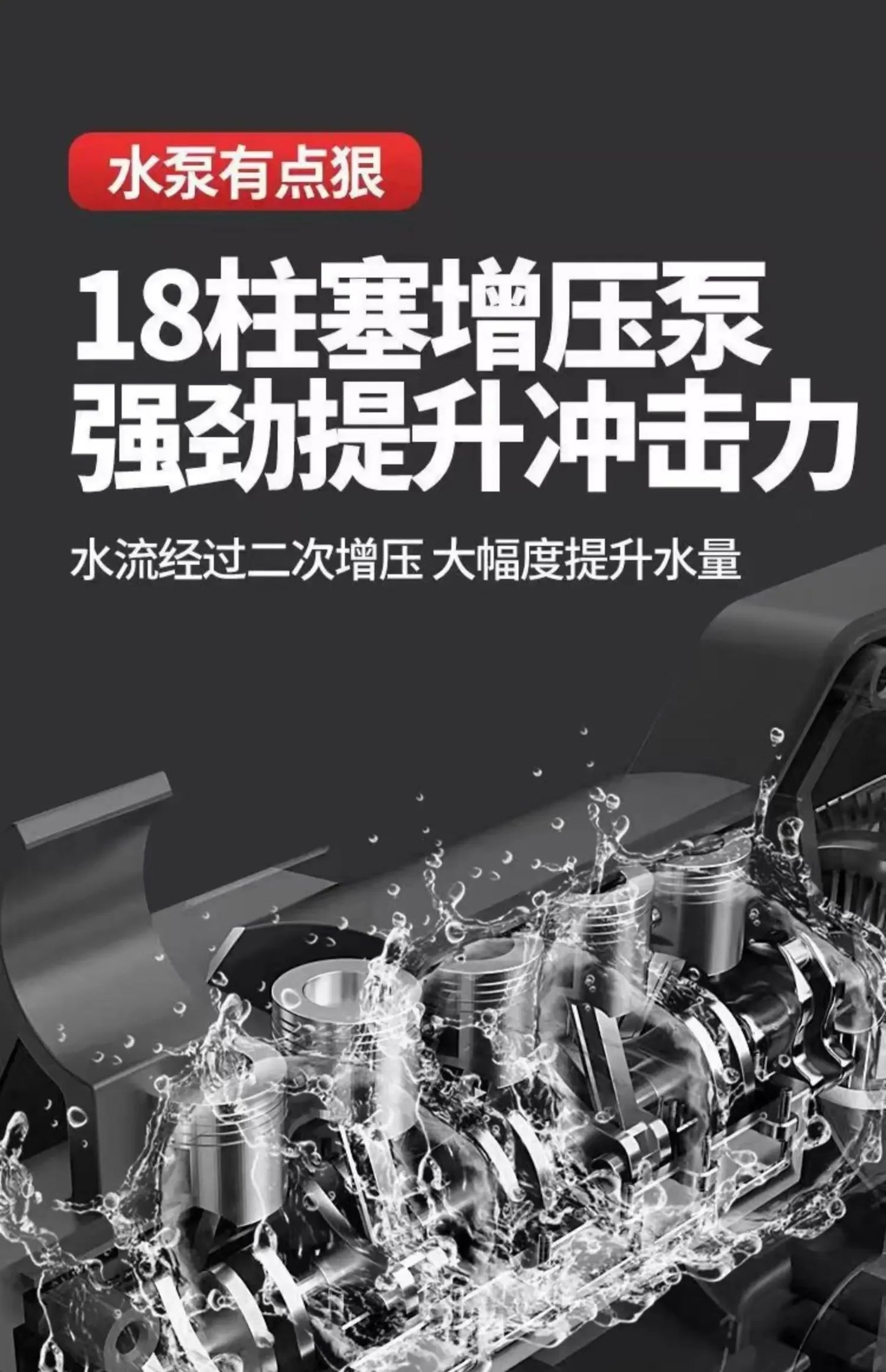 High Pressure Water Gun Wireless Car Washing Machine Lithium Battery Portable Charging Household Water Pump 220V 800W
