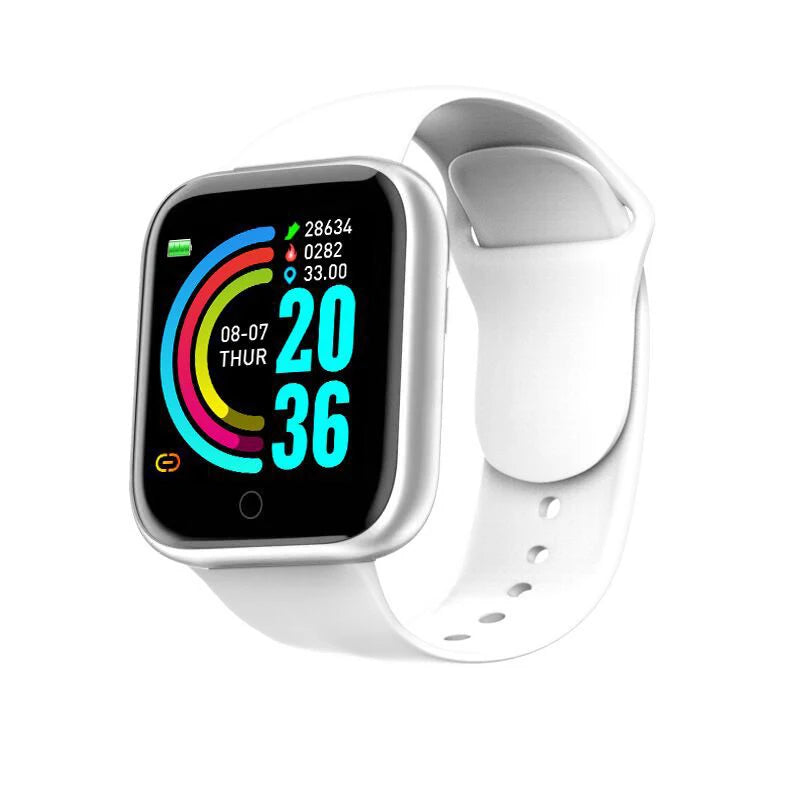 Y68 D20 Smart Watch | Bluetooth Fitness Tracker for Men & Women