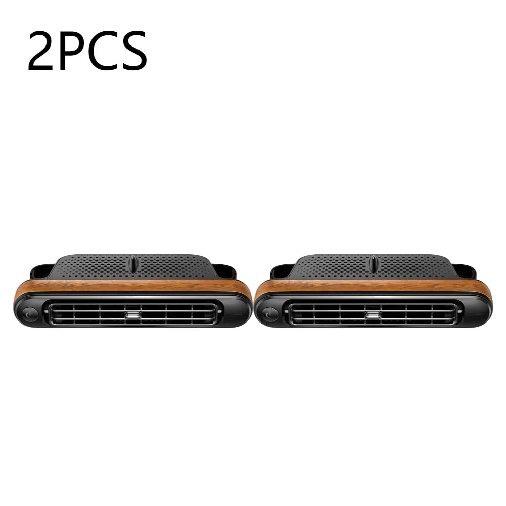 Car Seat Fans Rear Seat Air Circulation Fan Three Adjustable Wind Speeds Cooling Air Fan 5V USB Car Fan for Sedan SUV RV Truck