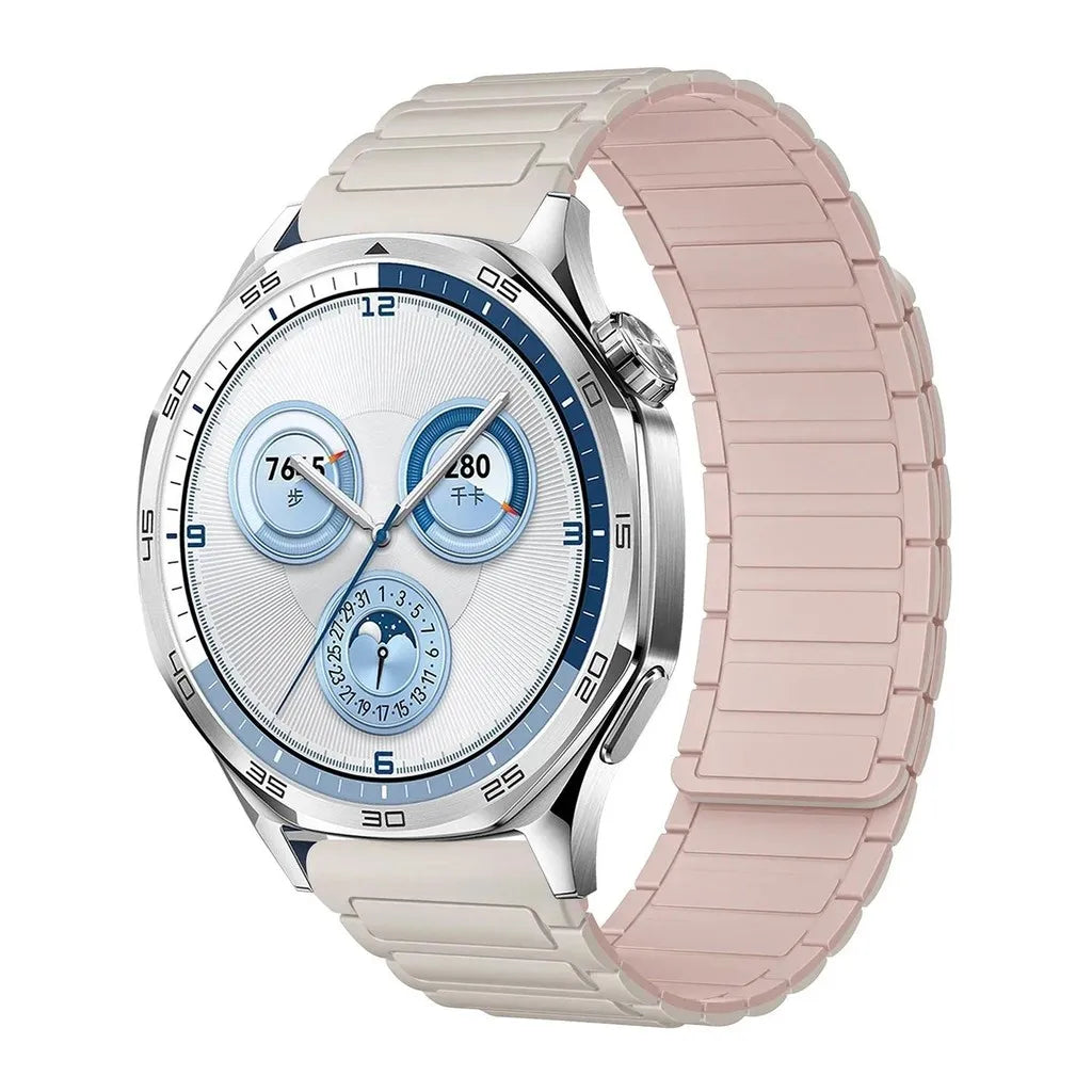 18mm 20mm 22mm Magnetic Loop Band for Samsung Galaxy Watch  6 Classic Silicone Strap for Huawei Watch GT5 46mm 7 6 5 4 44/40mm