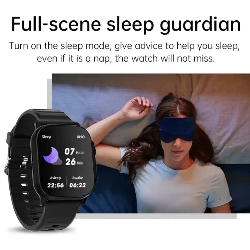 New Watch T800 U2 Smart Watch 49mm 2024 New NFC Men Women GPS Track Bluetooth Call BT Music Games Wireless Charging Smartwatch