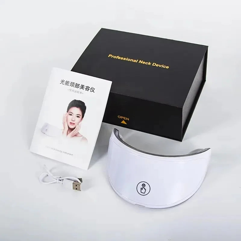 7 Colors LED Face & Neck Mask | Photon Therapy Skin Rejuvenation Anti-Aging Beauty Machine