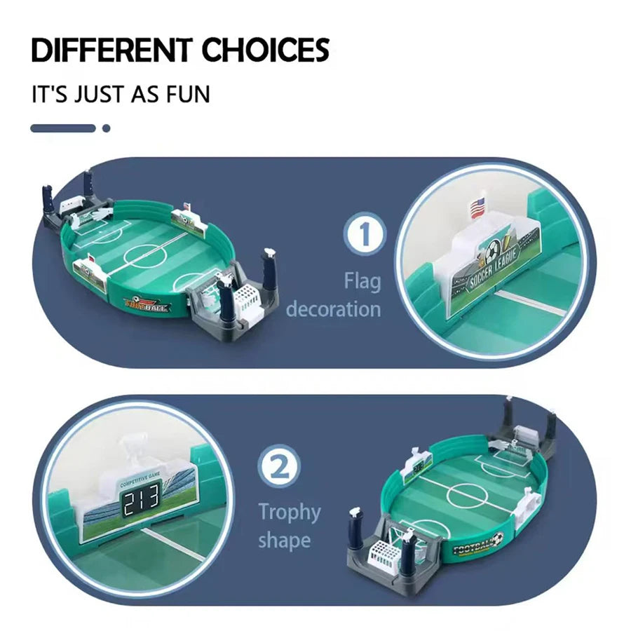 1pcs- Children Table Board Game Match Toys For Family Party Game Tabletop Play Ball Soccer ToysParent-child Interactive Soccer