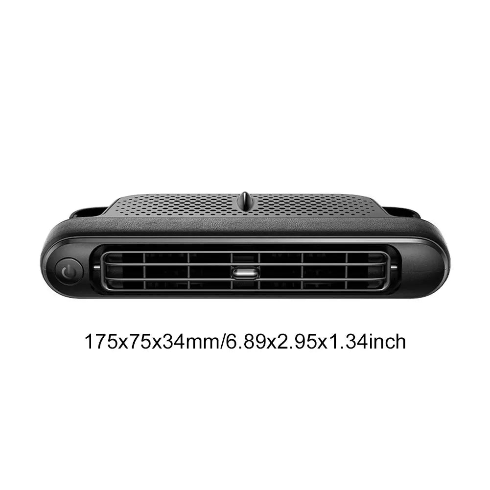 Car Seat Fans Rear Seat Air Circulation Fan Three Adjustable Wind Speeds Cooling Air Fan 5V USB Car Fan for Sedan SUV RV Truck