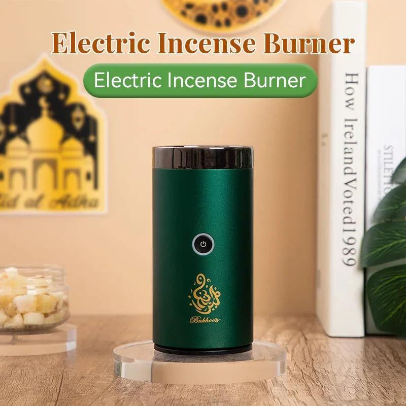 NAMSTE Mini Portable Electric Incense Burner USB Aroma Diffuser Arabian Rechargeable Incense Holder Censer Home Decoration