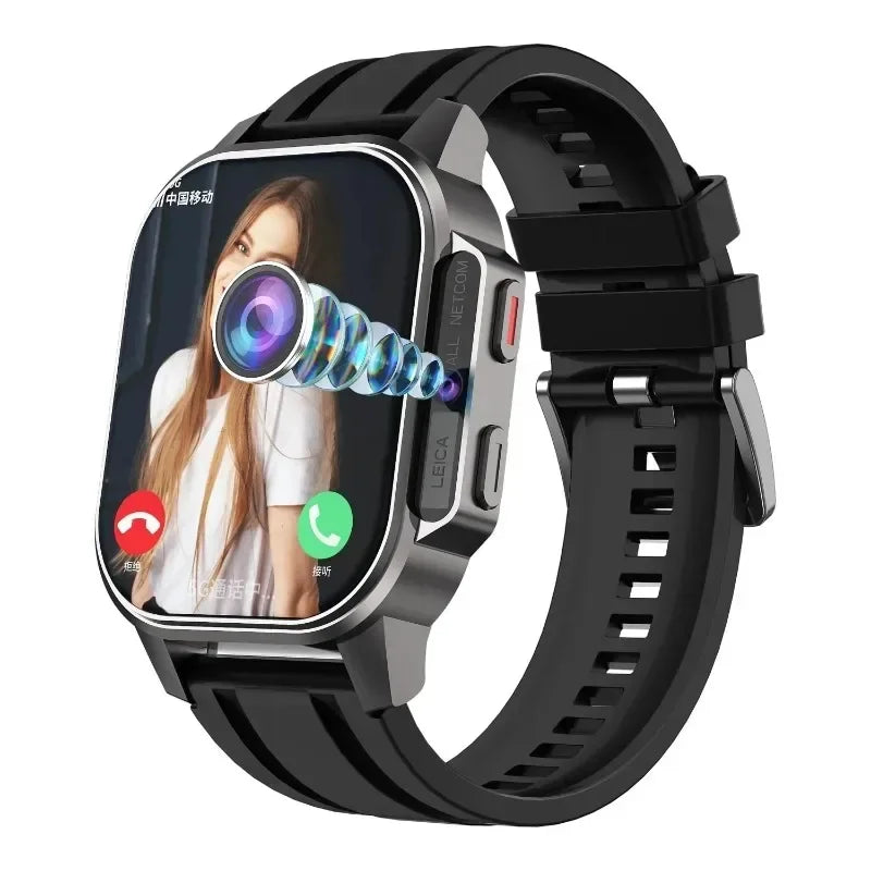 Men's smartwatchB22 4G Full Netcom 800W camera 900mAh battery support SIM card video call Health monitor Waterproof smartwatch