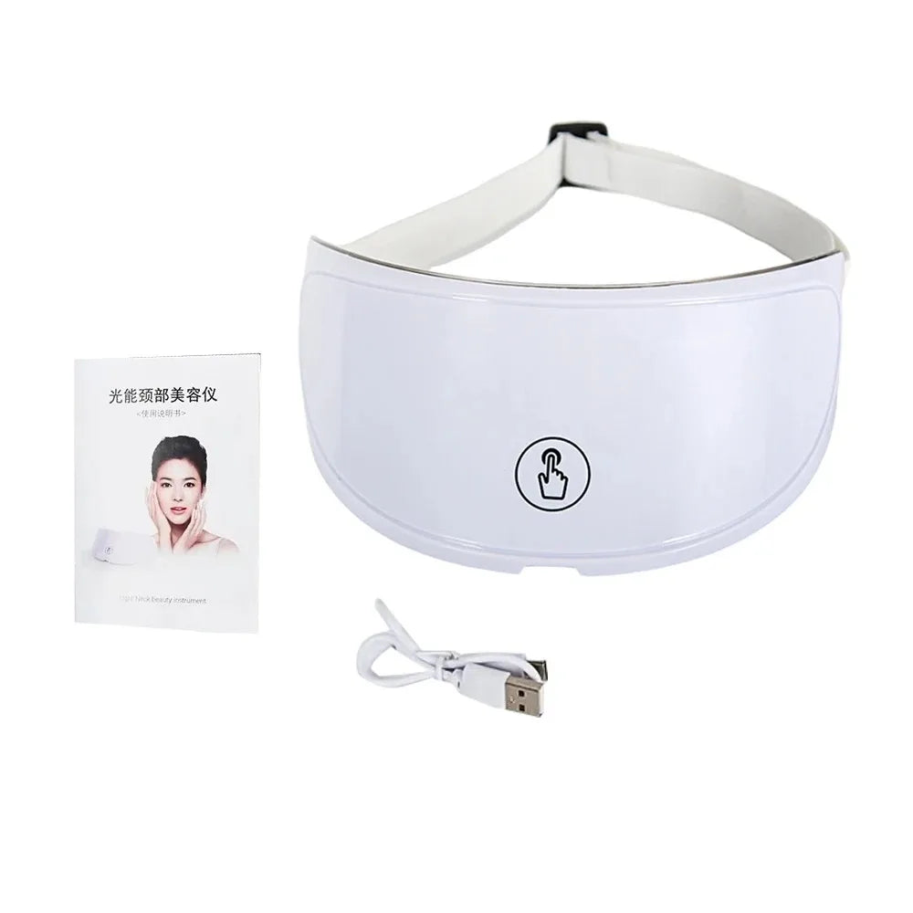 7 Colors LED Face & Neck Mask | Photon Therapy Skin Rejuvenation Anti-Aging Beauty Machine