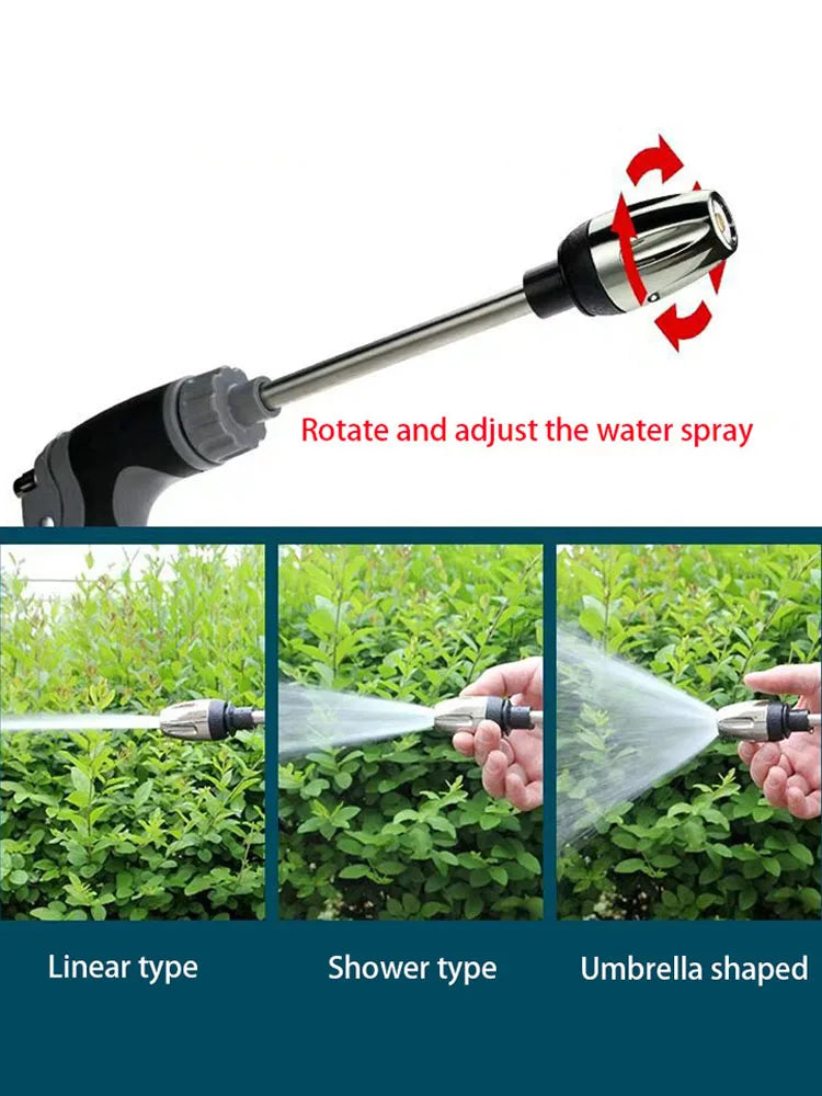 High Pressure Car Wash Water Gun Garden Water Pipe Nozzle, Multifunctional Watering Tool, Powerful Cleaning For Cars and Gardens