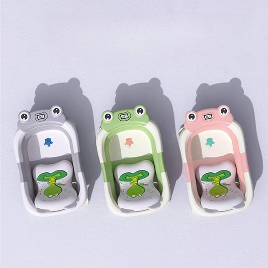 Hot Sale Children's Bath Tub Household Smart Temperature Sensing Newborn Bath Tub Folding