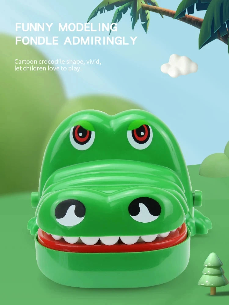 Crocodile Teeth Toys Alligator Biting Finger Dentist Classic Family Games Party Pranks Children's Lucky Game Decompression Toy
