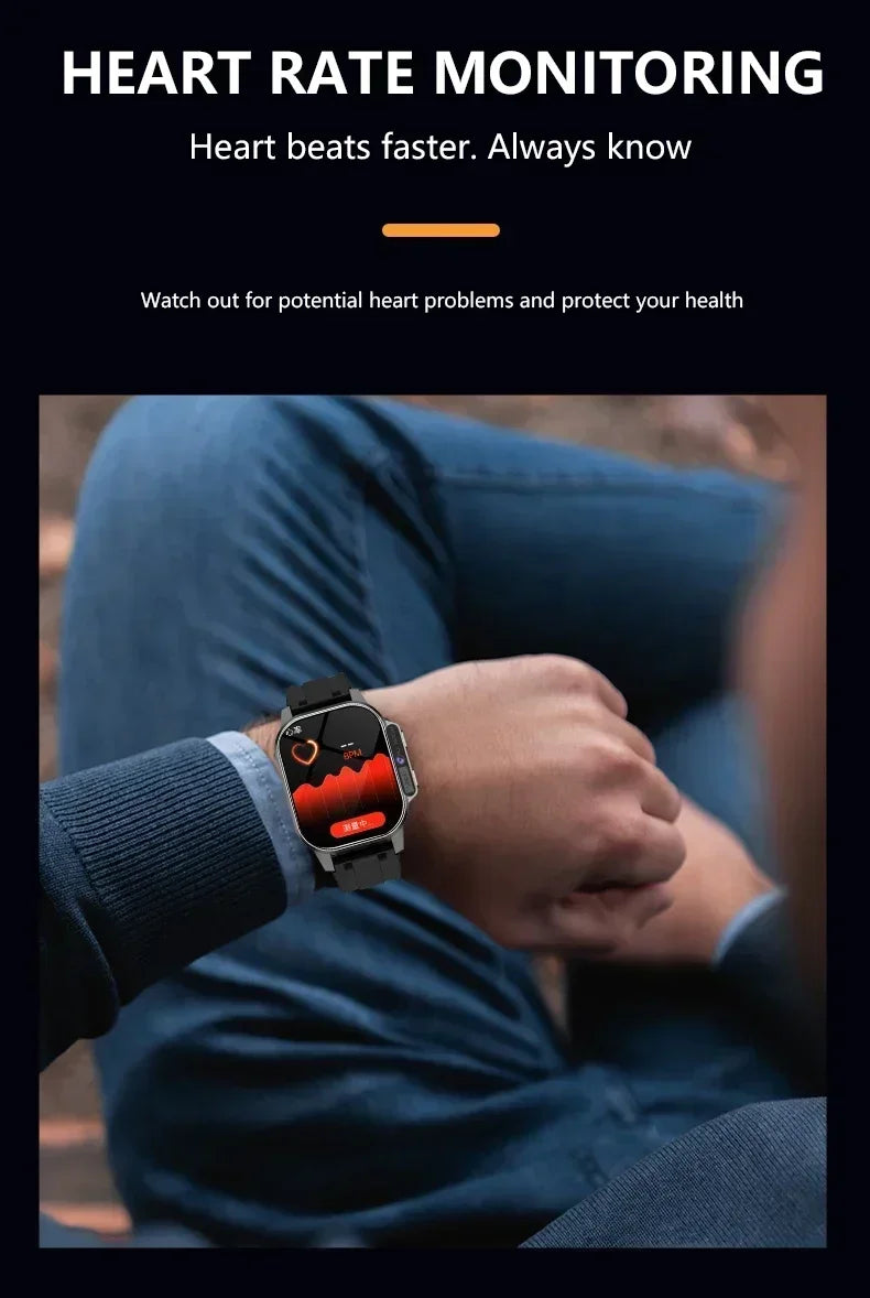 Men's smartwatchB22 4G Full Netcom 800W camera 900mAh battery support SIM card video call Health monitor Waterproof smartwatch