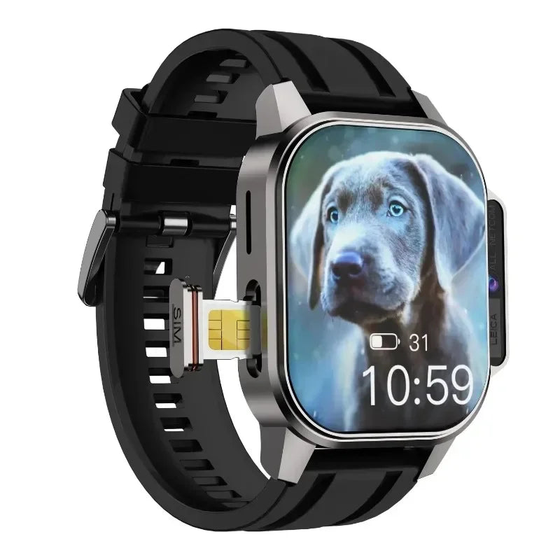 Men's smartwatchB22 4G Full Netcom 800W camera 900mAh battery support SIM card video call Health monitor Waterproof smartwatch