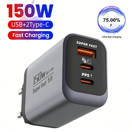 150W Super Fast Charger QC+PD