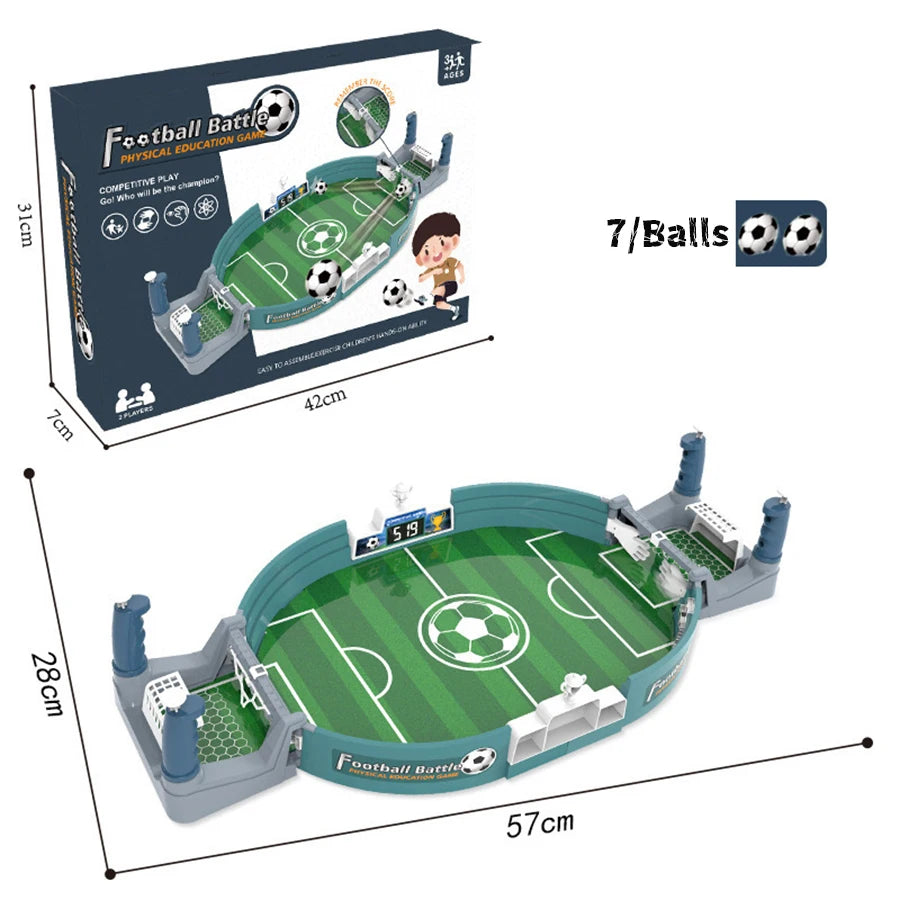 1pcs- Children Table Board Game Match Toys For Family Party Game Tabletop Play Ball Soccer ToysParent-child Interactive Soccer