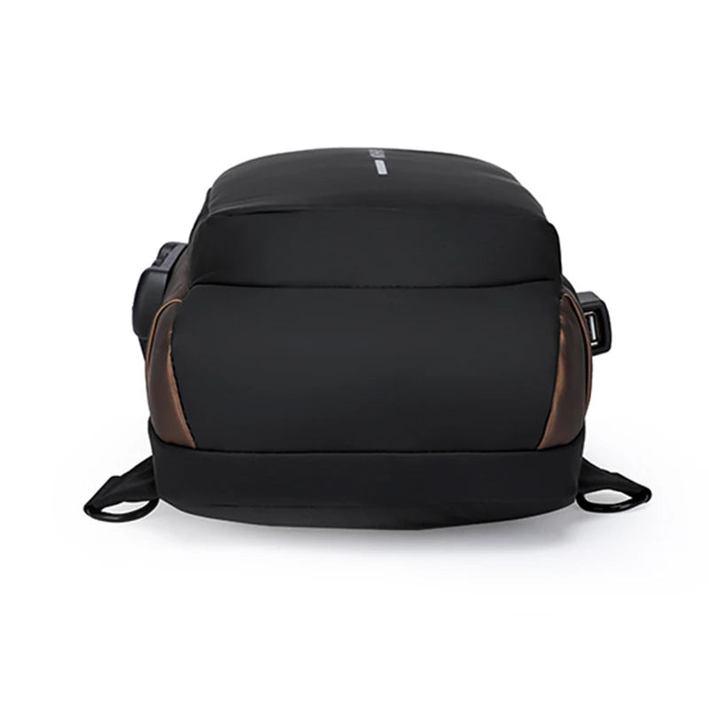 Men Crossbody Bag PU Leather Classic Anti-Theft Shoulder Bag Chest Bag Multifunctional For Men
