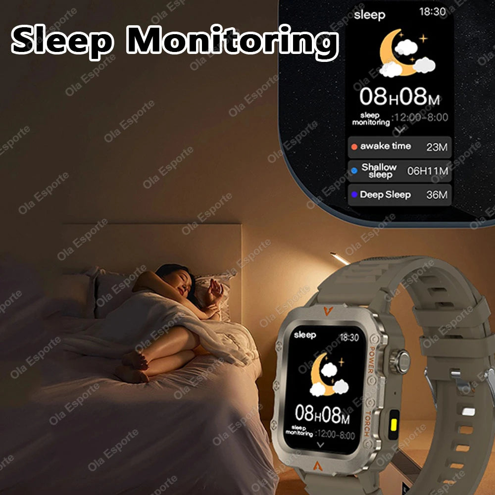 Original Men Smart Watch Bluetooth Call Fitness Clock 3ATM IP68 Swim Waterproof Sports Smartwatch for Women Xiaomi Android 2025