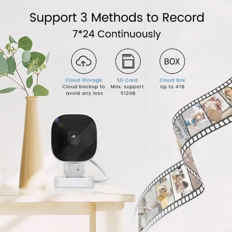 Video Wireless Baby Monitor 2.8 inch Color Security Camera 2 Way Talk Night Vision IR LED Temperature Monitoring with 8 Lullaby