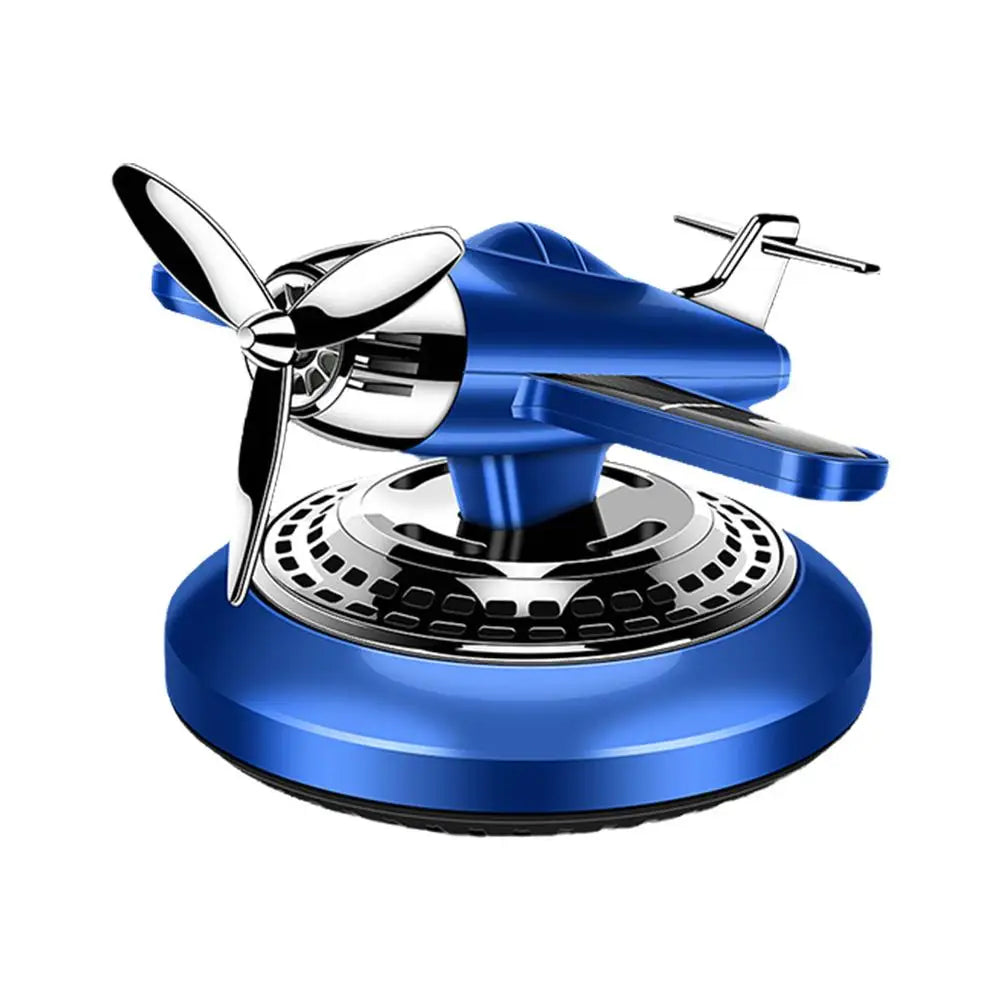 Car Vent Air Freshener Helicopter Airplane Ornaments Aromatherapy Car Air Fragrance Solar Powered Car Interior Ornament