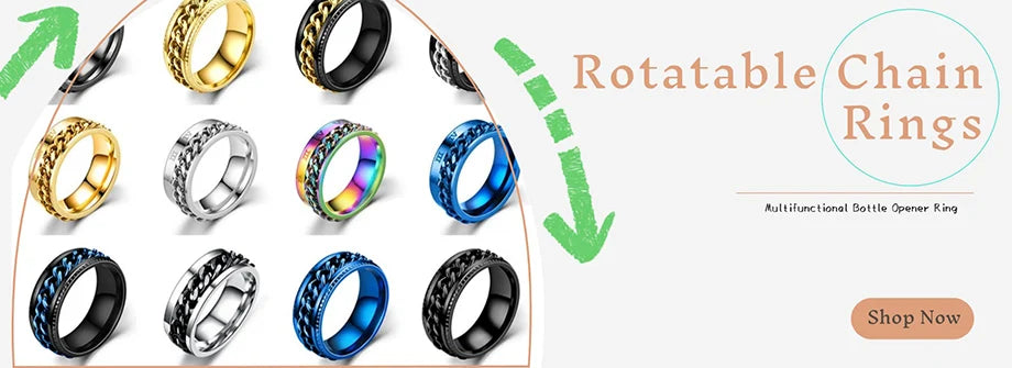 Smart Sensor Body Temperature Ring Man Women Multifunctional Stainless Steel Display Real-time Temperature Test Finger Rings