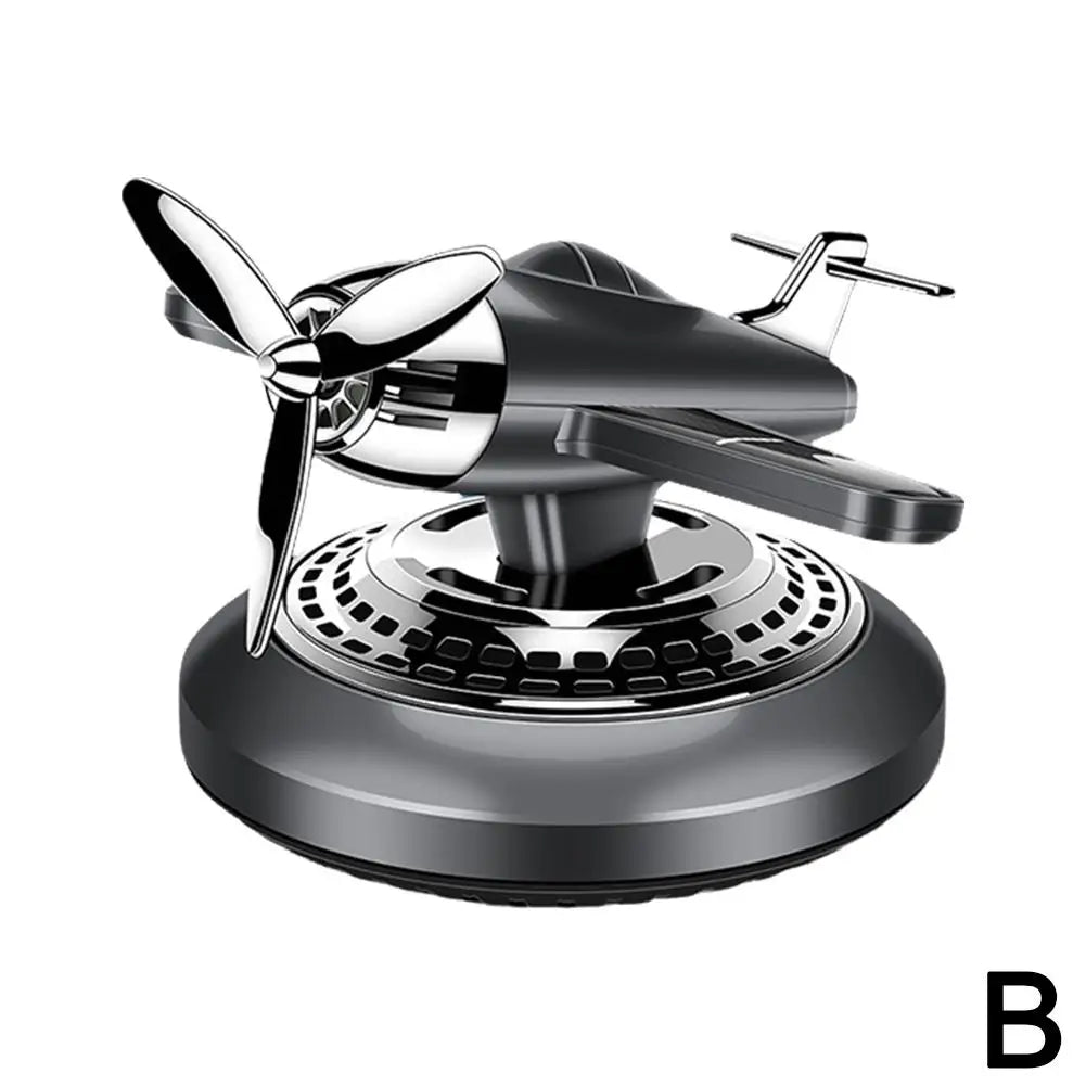 Car Vent Air Freshener Helicopter Airplane Ornaments Aromatherapy Car Air Fragrance Solar Powered Car Interior Ornament