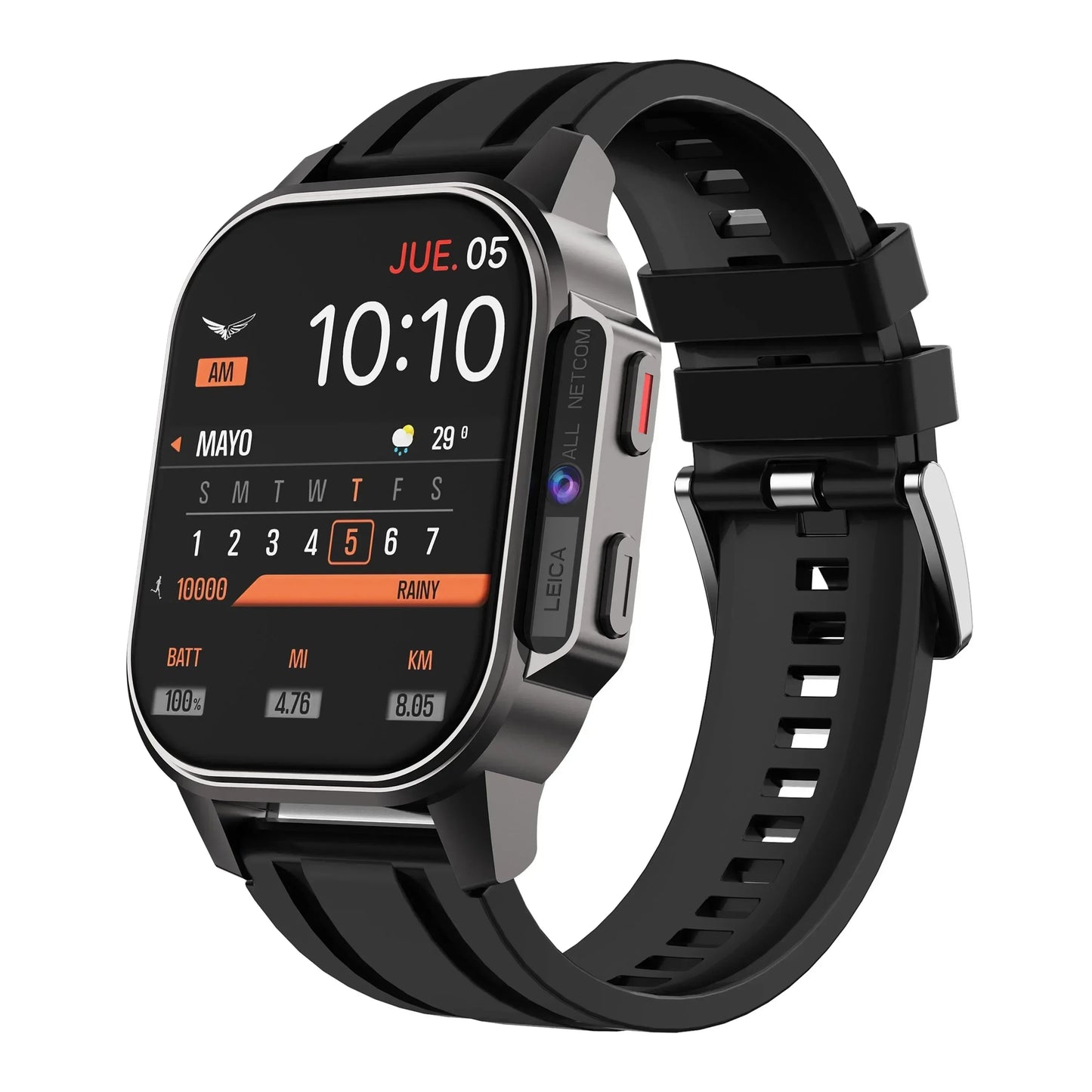 Men's smartwatchB22 4G Full Netcom 800W camera 900mAh battery support SIM card video call Health monitor Waterproof smartwatch