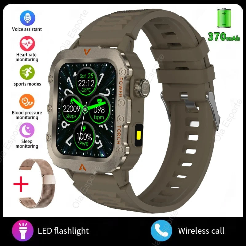 Original Men Smart Watch Bluetooth Call Fitness Clock 3ATM IP68 Swim Waterproof Sports Smartwatch for Women Xiaomi Android 2025